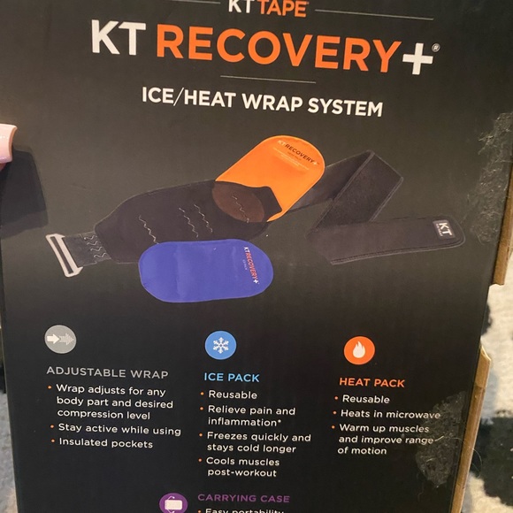 KT Recovery, Ice Pack /Heat Pack Compression pad therapy system. - Picture 2 of 5